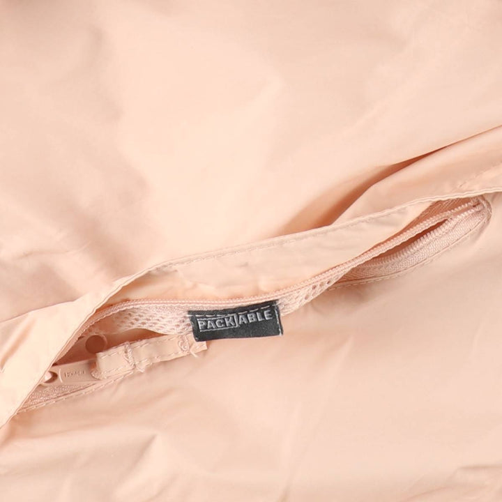 Columbia Packable Mountain Jacket Shell Jacket, Women's Size L (approx.) Nylon coral Vintage Second Hand