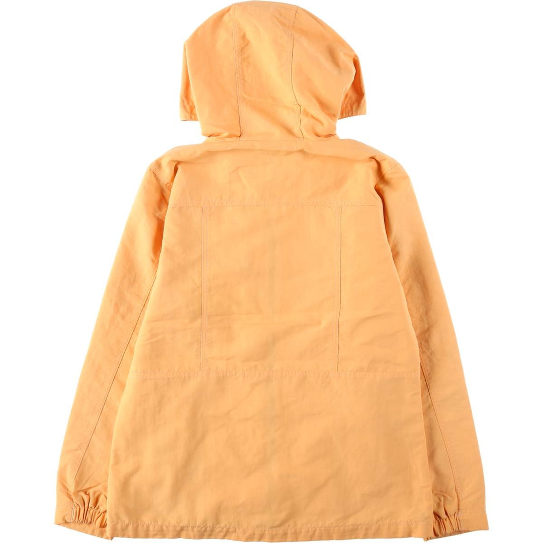 Eddie Bauer Mountain Parka Shell Jacket, Women's Size M (approx.) Nylon orange type Vintage Second Hand