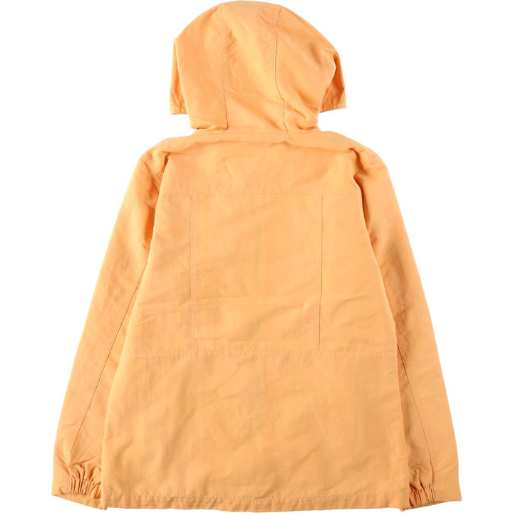 Eddie Bauer Mountain Parka Shell Jacket, Women's Size M (approx.) Nylon orange type Vintage Second Hand