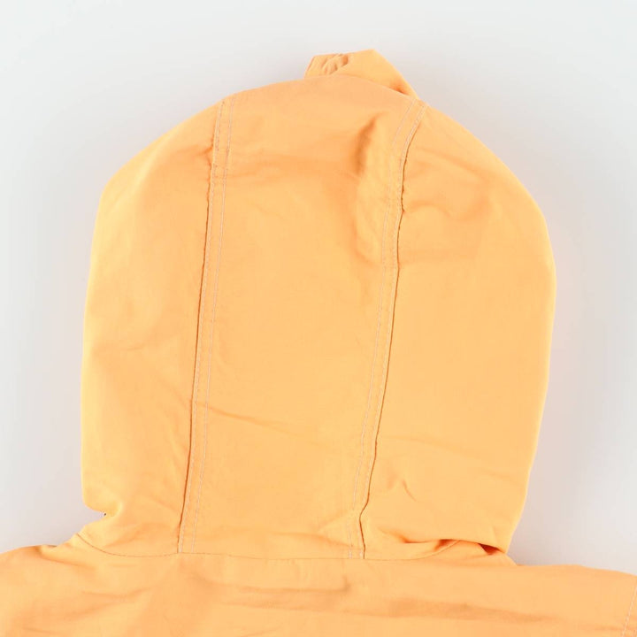 Eddie Bauer Mountain Parka Shell Jacket, Women's Size M (approx.) Nylon orange type Vintage Second Hand