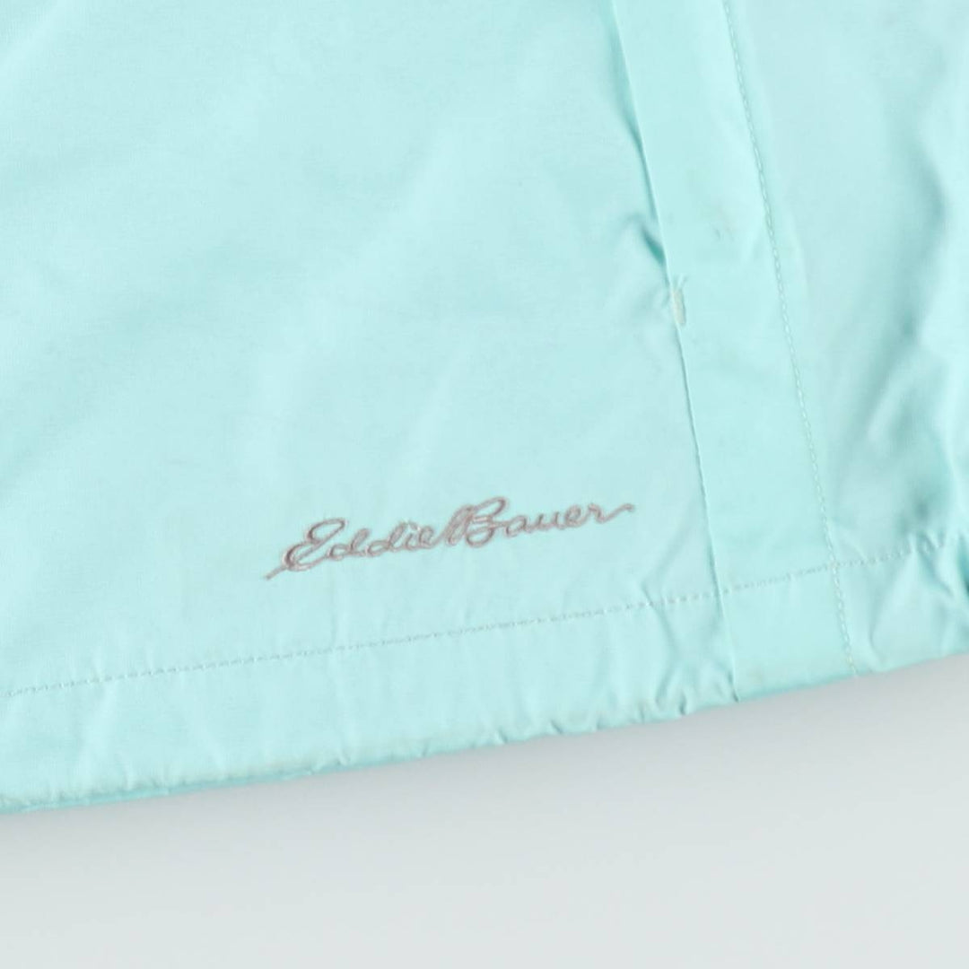 Eddie Bauer Mountain Parka Shell Jacket, Women's Size XS polyester Blue type light blue Vintage Second Hand