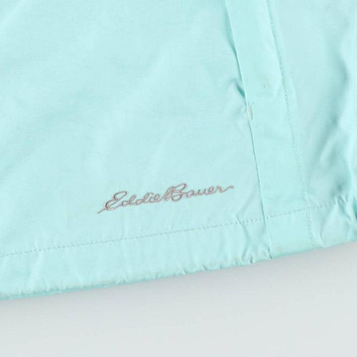 Eddie Bauer Mountain Parka Shell Jacket, Women's Size XS polyester Blue type light blue Vintage Second Hand