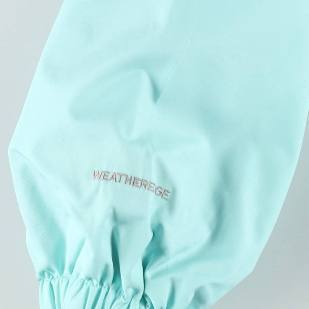 Eddie Bauer Mountain Parka Shell Jacket, Women's Size XS polyester Blue type light blue Vintage Second Hand