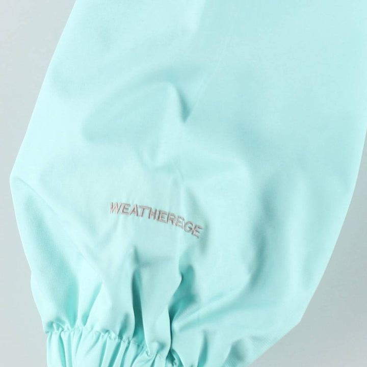 Eddie Bauer Mountain Parka Shell Jacket, Women's Size XS polyester Blue type light blue Vintage Second Hand