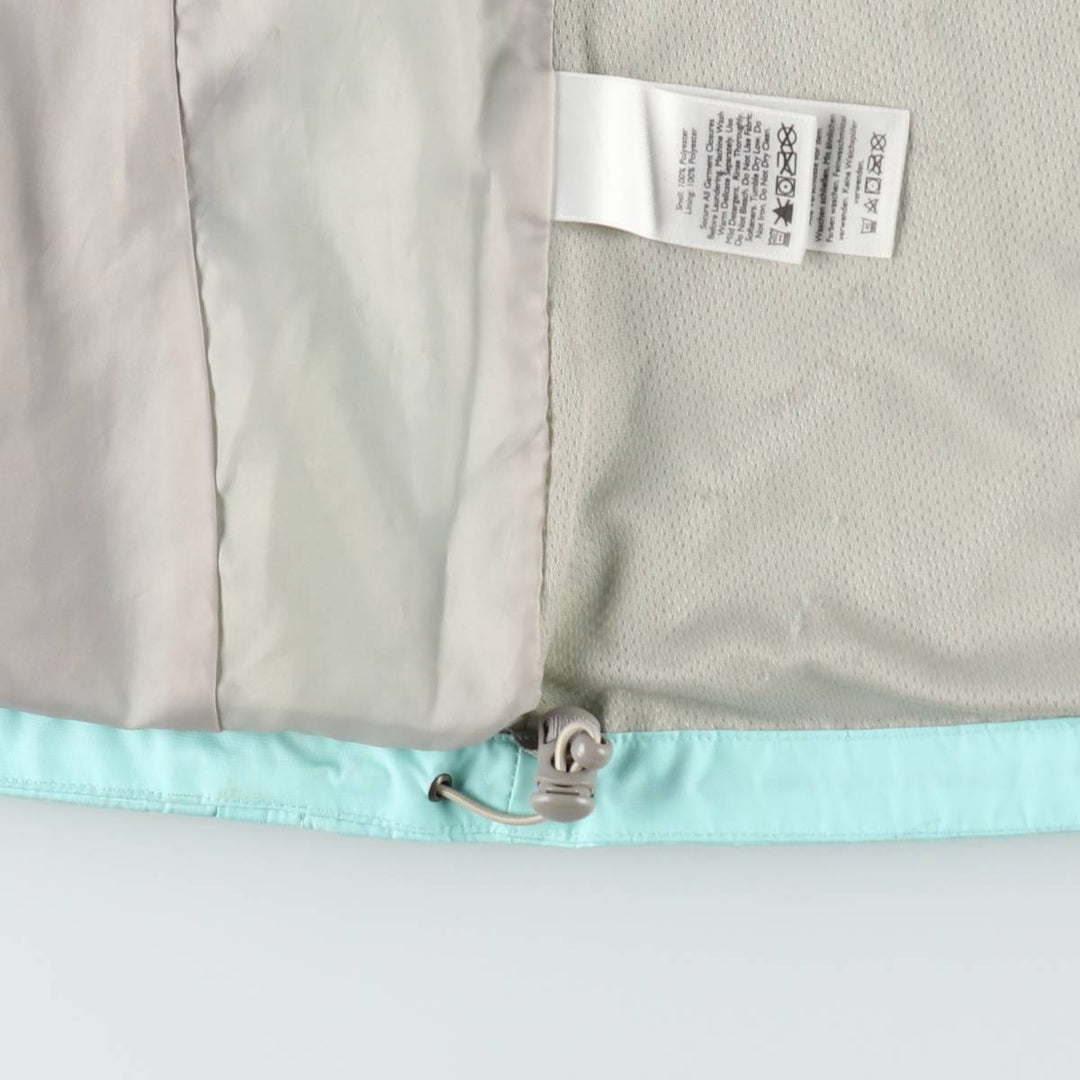 Eddie Bauer Mountain Parka Shell Jacket, Women's Size XS polyester Blue type light blue Vintage Second Hand