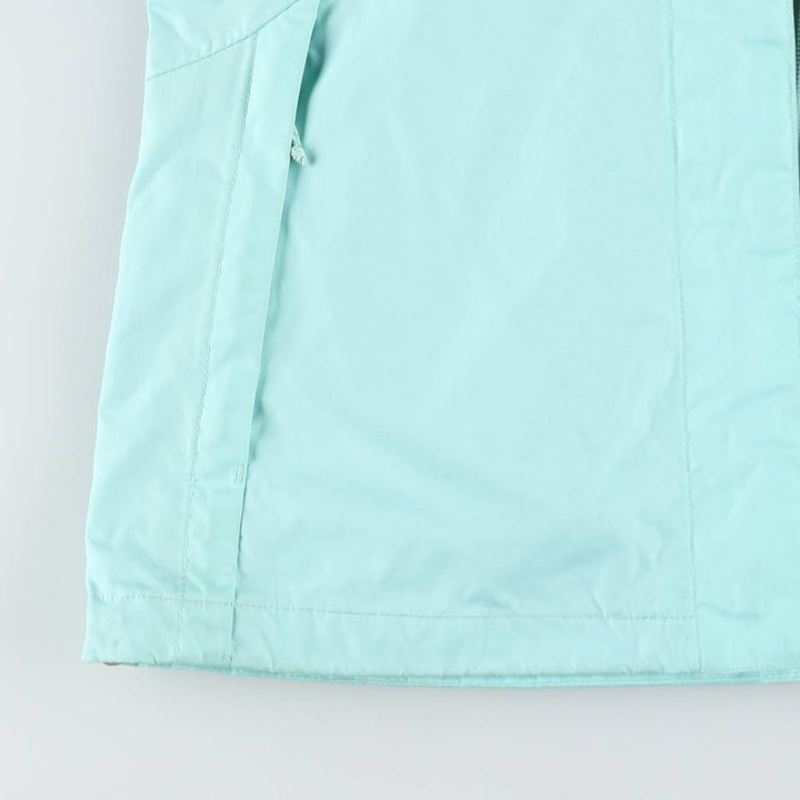 Eddie Bauer Mountain Parka Shell Jacket, Women's Size XS polyester Blue type light blue Vintage Second Hand