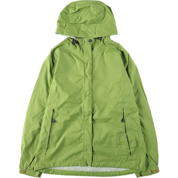 Sierra Designs Mountain Parka Shell Jacket, Women's Size L (approx.) Nylon green type yellow green Vintage Second Hand