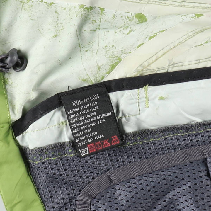 Sierra Designs Mountain Parka Shell Jacket, Women's Size L (approx.) Nylon green type yellow green Vintage Second Hand