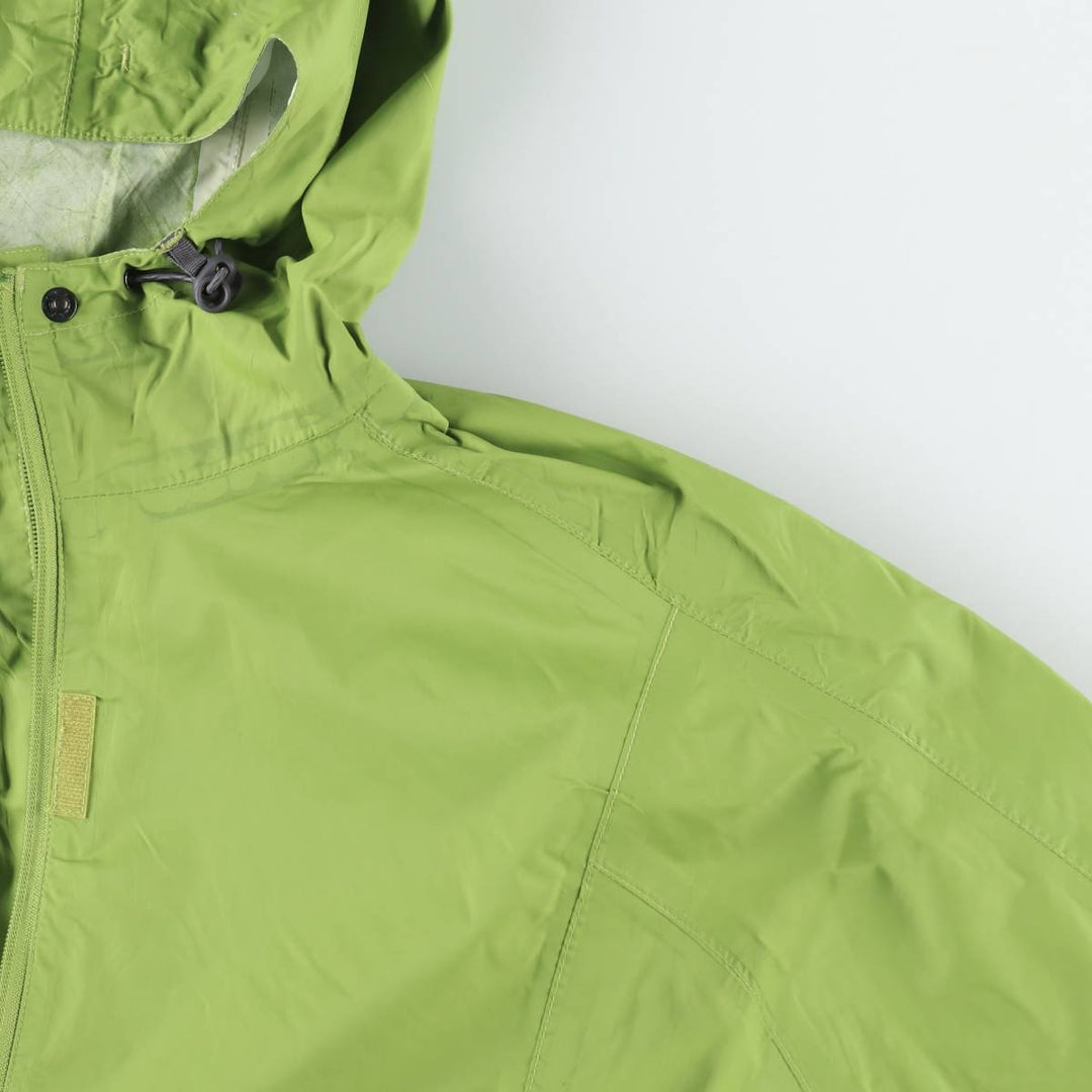 Sierra Designs Mountain Parka Shell Jacket, Women's Size L (approx.) Nylon green type yellow green Vintage Second Hand