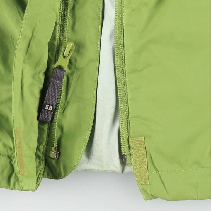 Sierra Designs Mountain Parka Shell Jacket, Women's Size L (approx.) Nylon green type yellow green Vintage Second Hand