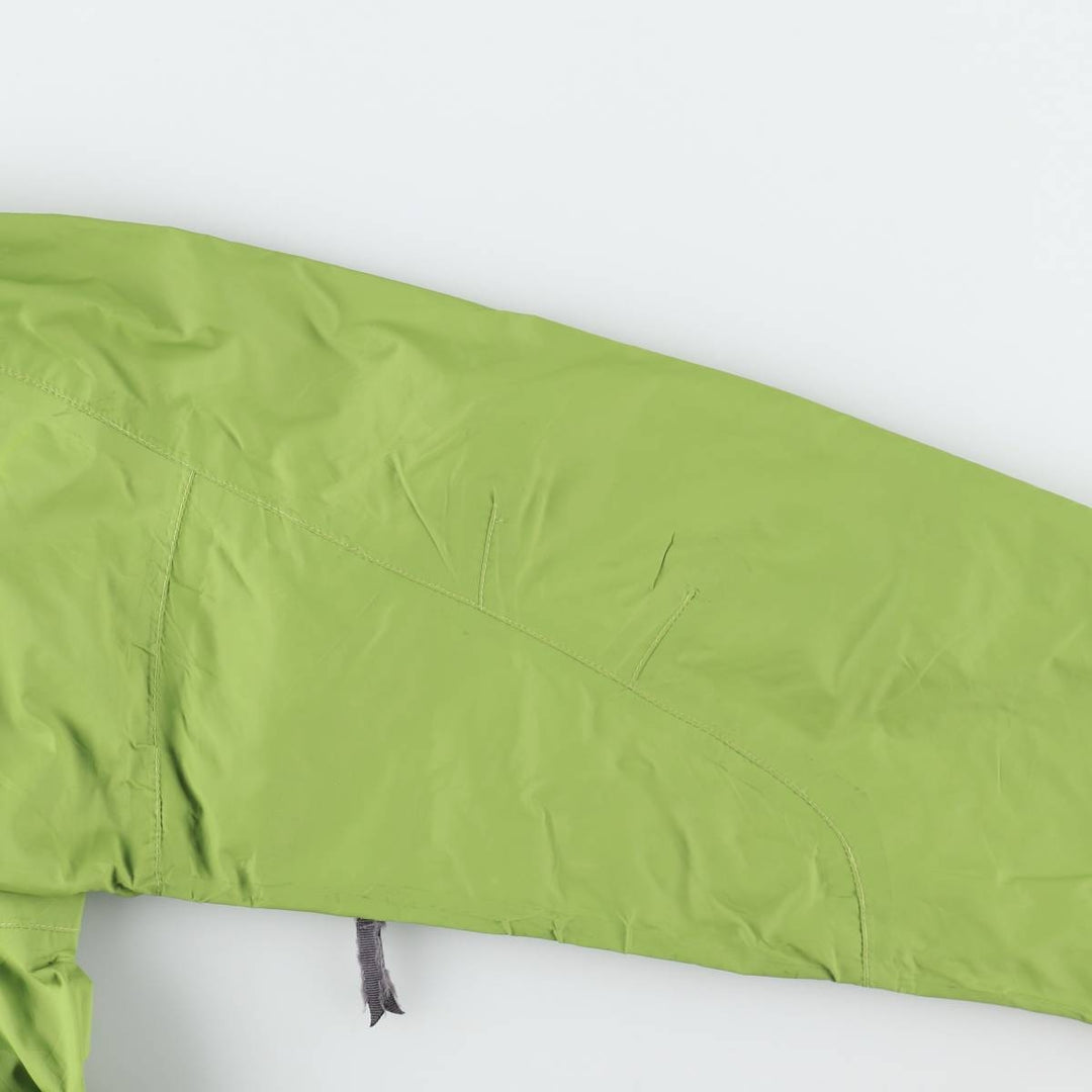 Sierra Designs Mountain Parka Shell Jacket, Women's Size L (approx.) Nylon green type yellow green Vintage Second Hand