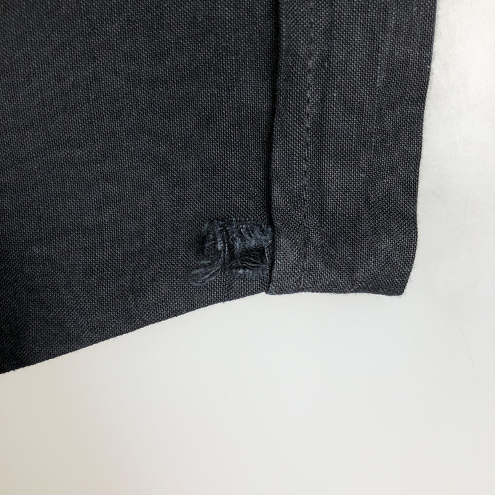 CUBAVERA Short Sleeve Mexican Shirt, Cuban Shirt, Box Shirt, Men's XL Size Lamy black type Vintage Second Hand