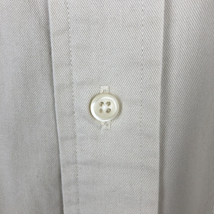 Ralph Lauren BLAKE short sleeve button down shirt, men's size L cotton Beige type Vintage Second Hand