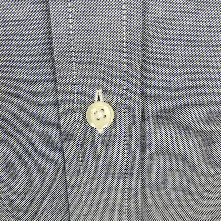 Brooks Brothers 1818 Regular Short-Sleeve Button-Down Shirt, Men's Size XL (equivalent) cotton blue type Vintage Second Hand