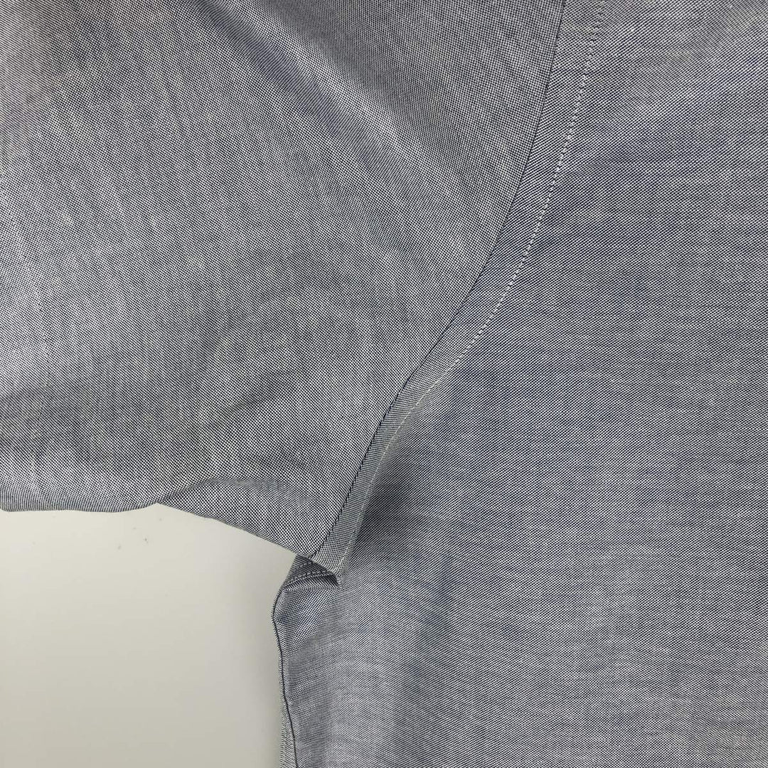 Brooks Brothers 1818 Regular Short-Sleeve Button-Down Shirt, Men's Size XL (equivalent) cotton blue type Vintage Second Hand