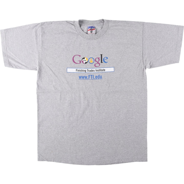 90s-00'S UNION MADE FINISHING TRADES INSTITUTE OF THE MID-ATLANTIC REG Advertising T-shirt, Made in USA, Men's XL equivalent. cotton gray type Vintage Second Hand