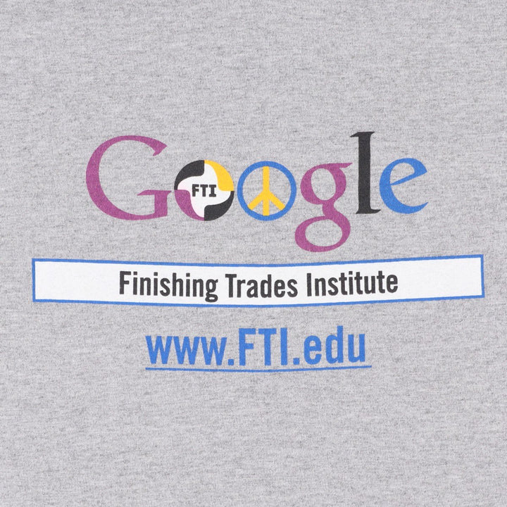 90s-00'S UNION MADE FINISHING TRADES INSTITUTE OF THE MID-ATLANTIC REG Advertising T-shirt, Made in USA, Men's XL equivalent. cotton gray type Vintage Second Hand