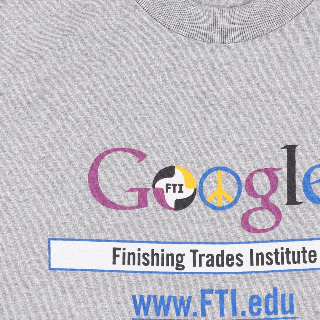 90s-00'S UNION MADE FINISHING TRADES INSTITUTE OF THE MID-ATLANTIC REG Advertising T-shirt, Made in USA, Men's XL equivalent. cotton gray type Vintage Second Hand