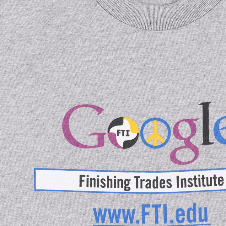 90s-00'S UNION MADE FINISHING TRADES INSTITUTE OF THE MID-ATLANTIC REG Advertising T-shirt, Made in USA, Men's XL equivalent. cotton gray type Vintage Second Hand