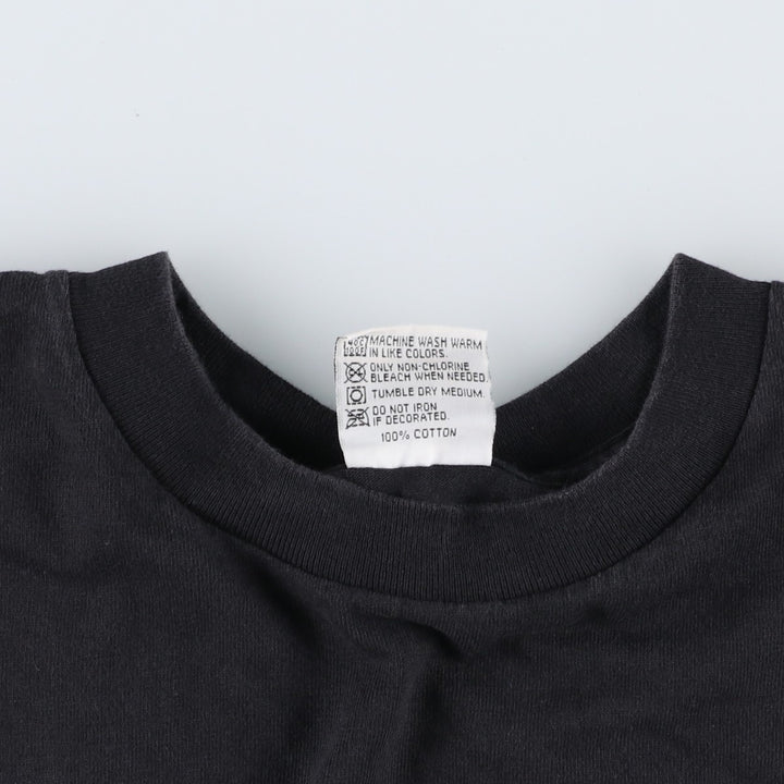 90s-00'S Hard Rock Cafe advertising T-shirt, men's size L (approx.) cotton black type Vintage Second Hand