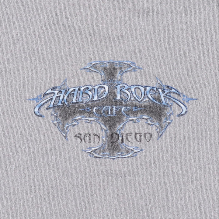 90s-era Hard Rock Cafe advertising t-shirt, men's size XL equivalent, vintage. cotton gray type Vintage Second Hand