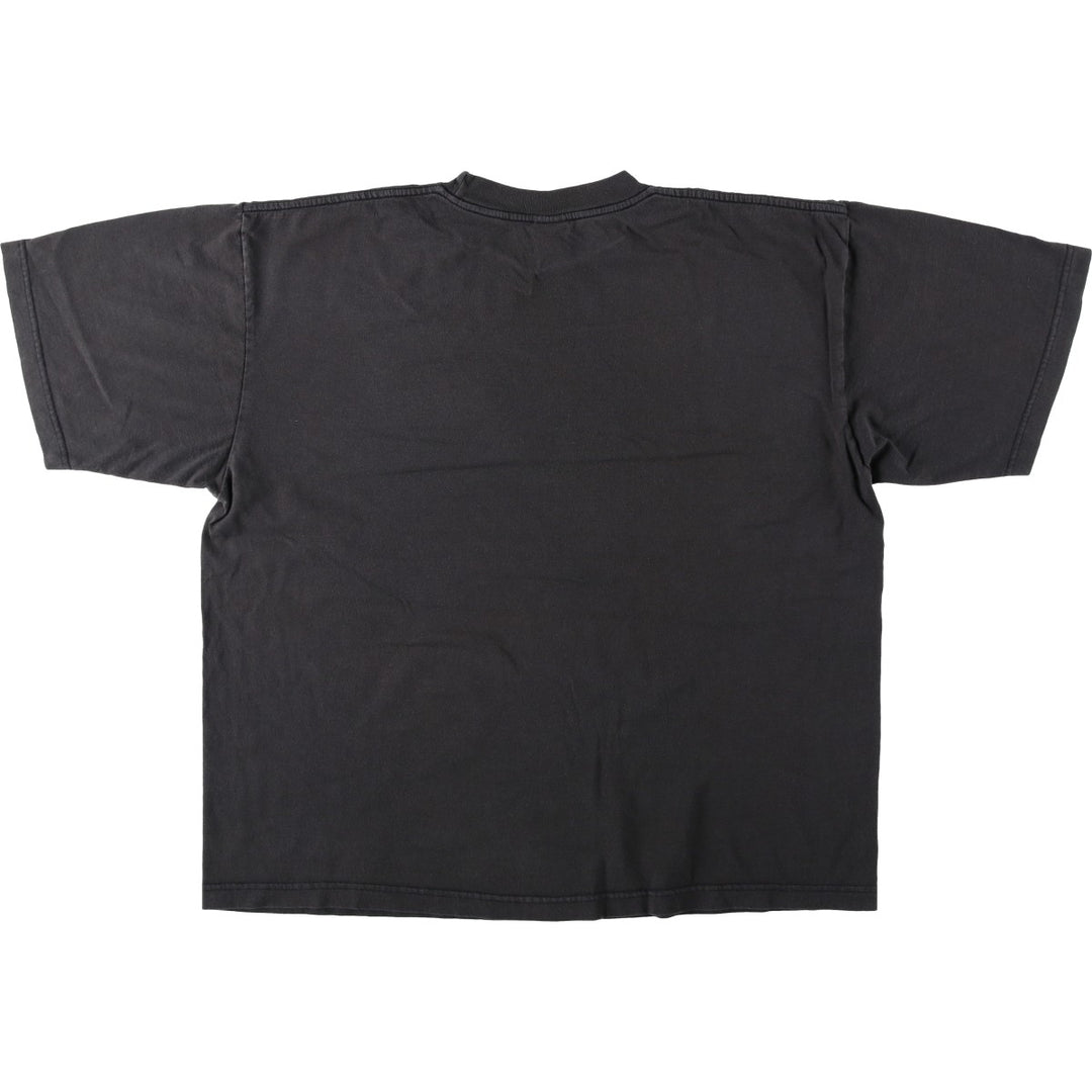 90s-00'S Hard Rock Cafe advertising T-shirt, men's size XL (approx.) unclear black type Vintage Second Hand