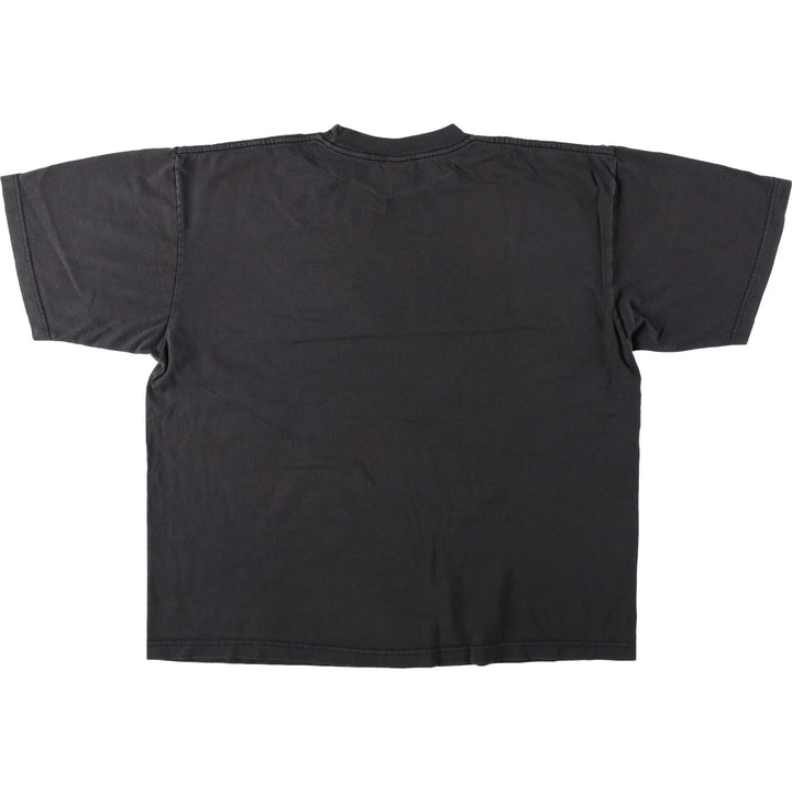 90s-00'S Hard Rock Cafe advertising T-shirt, men's size XL (approx.) unclear black type Vintage Second Hand