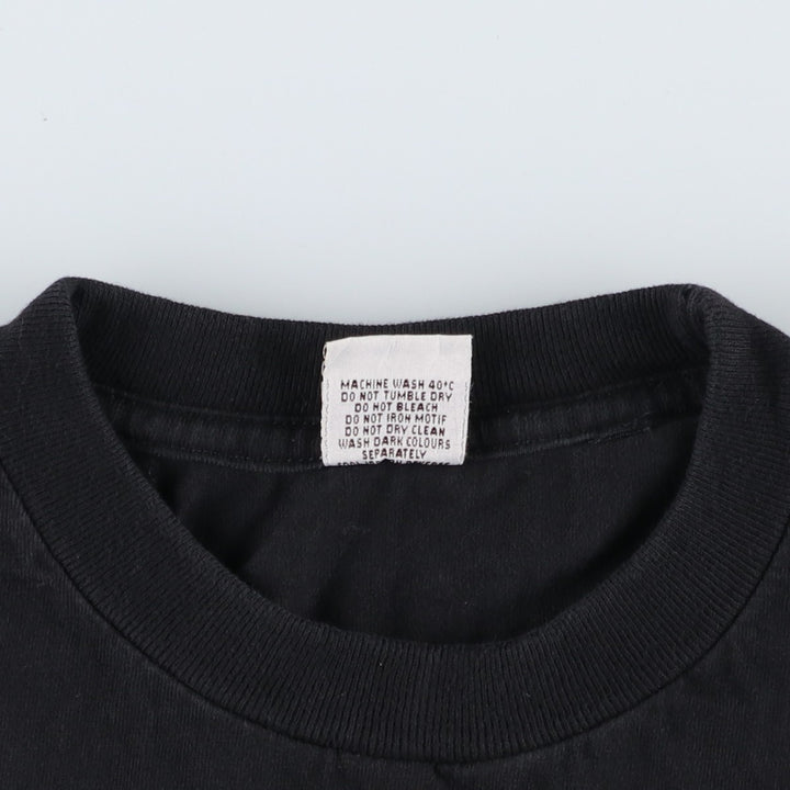 HARD ROCK CAFE Hard Rock Cafe Advertising T-shirt Men's L size cotton black type Vintage Second Hand