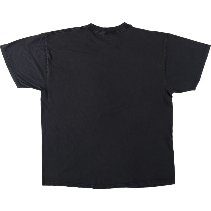 90s-00'S Delta DELTA Don Thomas Advertising T-shirt, Men's XL equivalent, Vintage cotton black type Vintage Second Hand