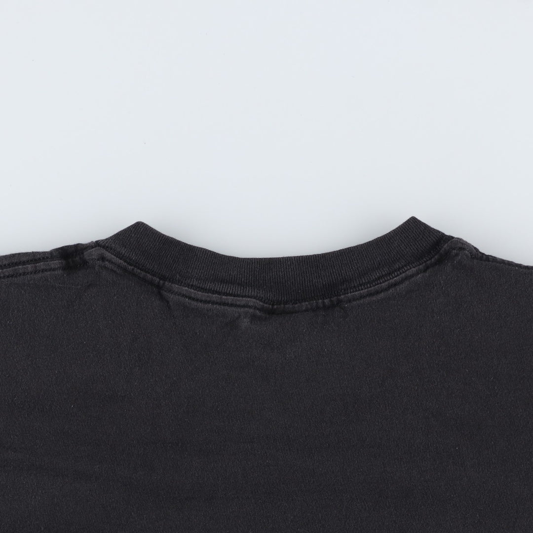90s-00'S Delta DELTA Don Thomas Advertising T-shirt, Men's XL equivalent, Vintage cotton black type Vintage Second Hand