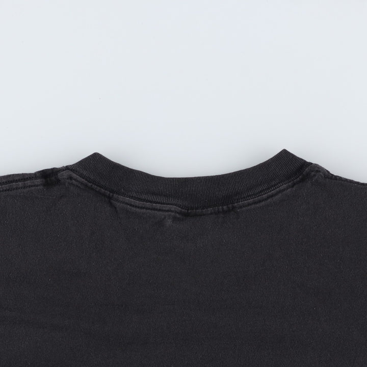 90s-00'S Delta DELTA Don Thomas Advertising T-shirt, Men's XL equivalent, Vintage cotton black type Vintage Second Hand