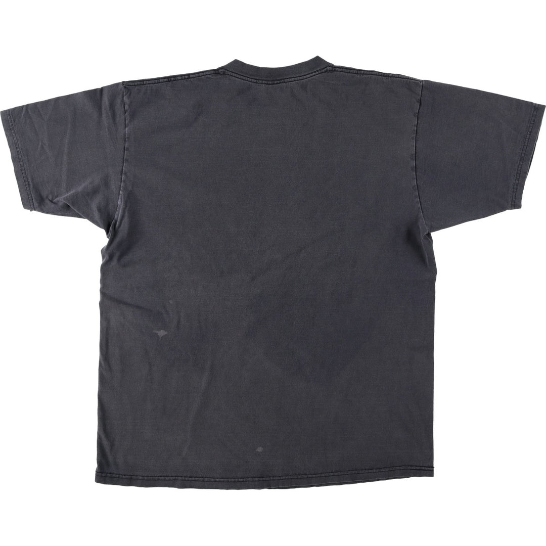 HARD ROCK CAFE Hard Rock Cafe Advertising T-shirt Made in USA Men's XL cotton Charcoal Vintage Second Hand