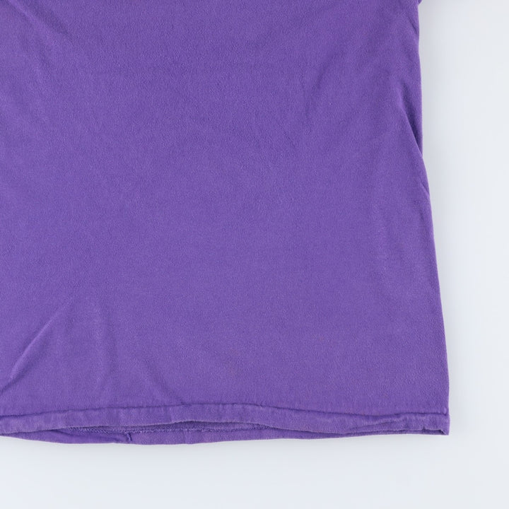 90'S Hanes HARD ROCK CAFE Advertising T-shirt Made in USA Men's L Vintage cotton purple type Vintage Second Hand