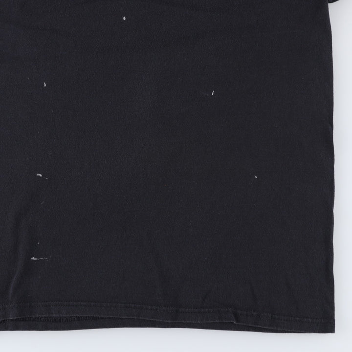 90s-00'S Delta MARS MUSIC advertising T-shirt, men's size L (approx.) cotton black type Vintage Second Hand