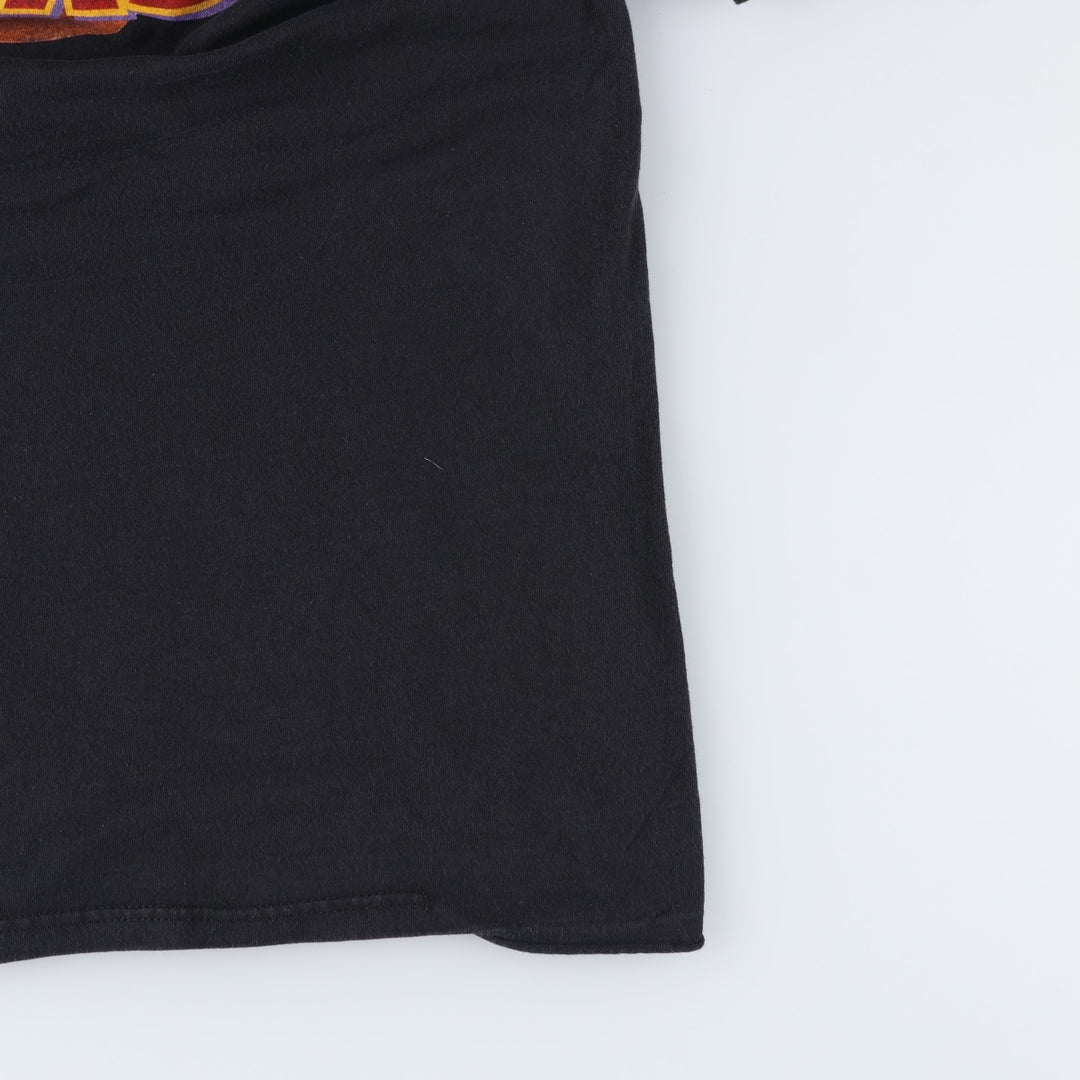 90s-00'S Delta MARS MUSIC advertising T-shirt, men's size L (approx.) cotton black type Vintage Second Hand
