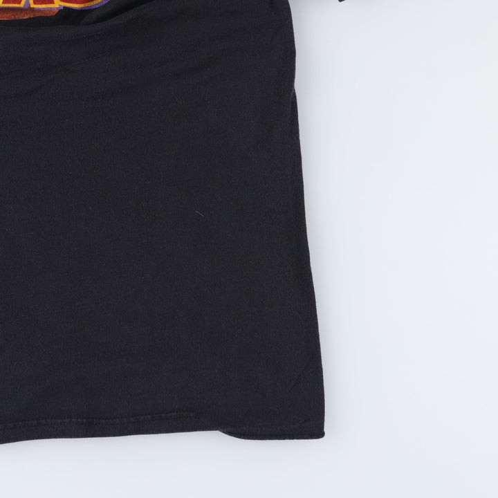 90s-00'S Delta MARS MUSIC advertising T-shirt, men's size L (approx.) cotton black type Vintage Second Hand
