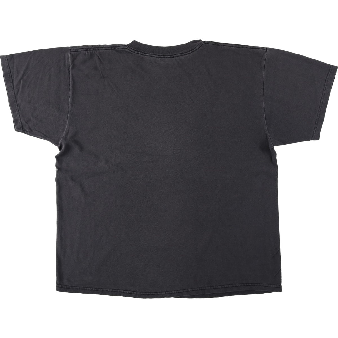 HARD ROCK CAFE Hard Rock Cafe Advertising T-shirt Made in USA Men's L size cotton Charcoal Vintage Second Hand