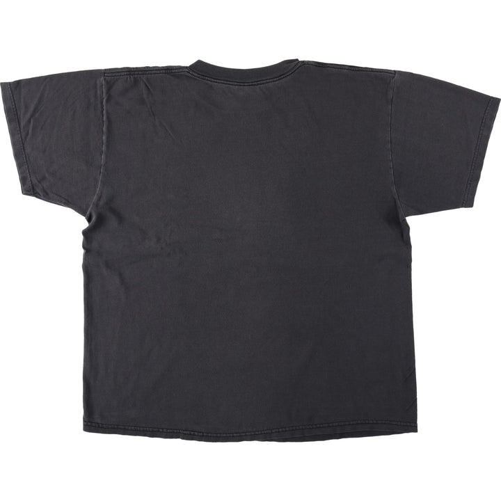 HARD ROCK CAFE Hard Rock Cafe Advertising T-shirt Made in USA Men's L size cotton Charcoal Vintage Second Hand