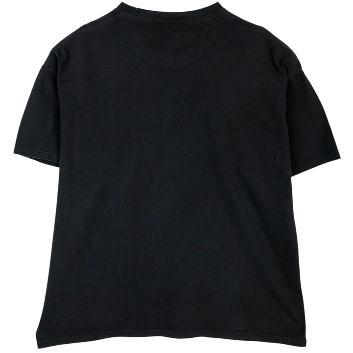FENDER advertising T-shirt, men's size XL (approx.) cotton black type Vintage Second Hand
