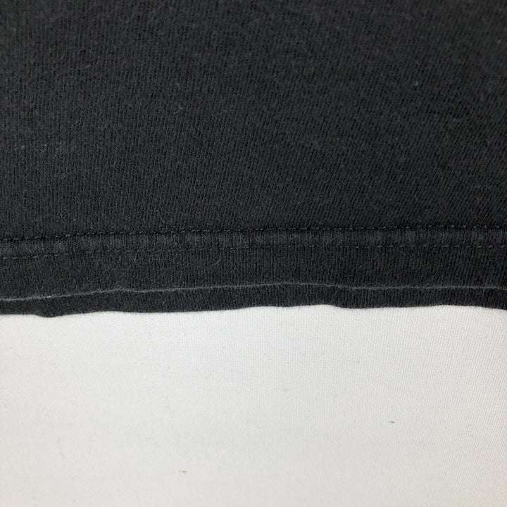 FENDER advertising T-shirt, men's size XL (approx.) cotton black type Vintage Second Hand
