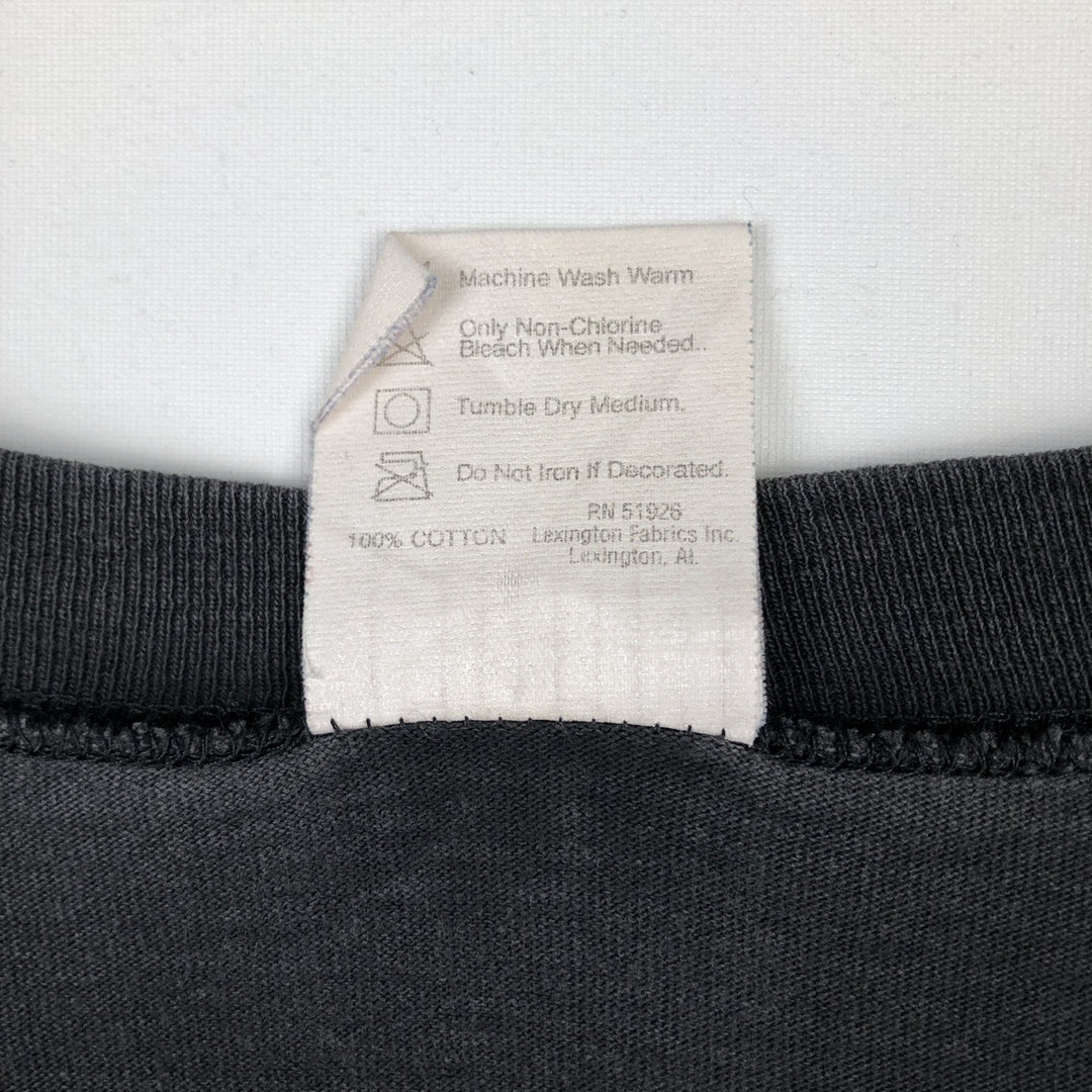 90'S PLANET HOLLYWOOD Advertising T-Shirt, Made in USA, Men's XXL equivalent, Vintage cotton black type Vintage Second Hand