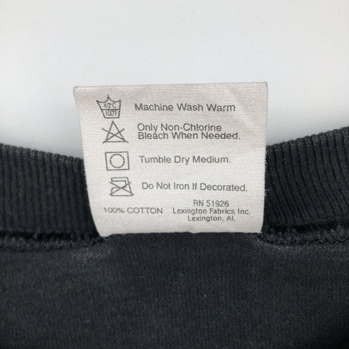 90'S PLANET HOLLYWOOD Advertising T-shirt Made in USA Men's XL Vintage cotton black type Vintage Second Hand