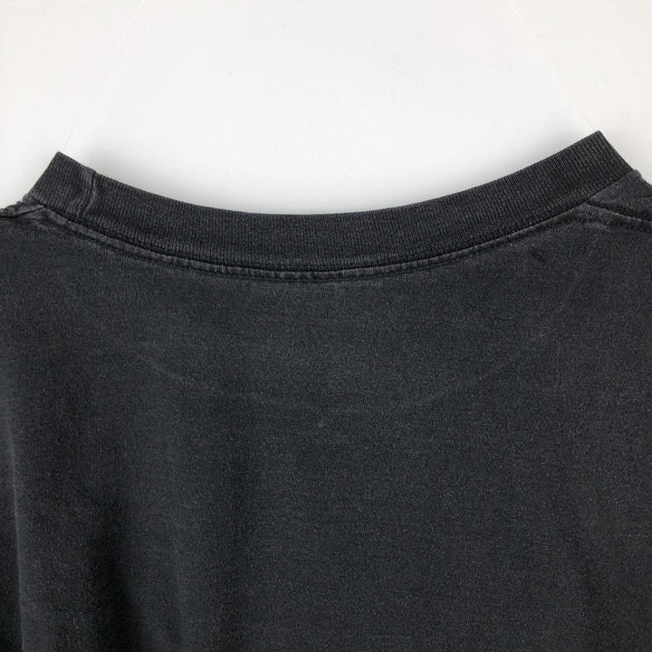 90'S Hard Rock Cafe Advertising T-Shirt, Made in USA, Men's XXL equivalent, Vintage cotton black type Vintage Second Hand