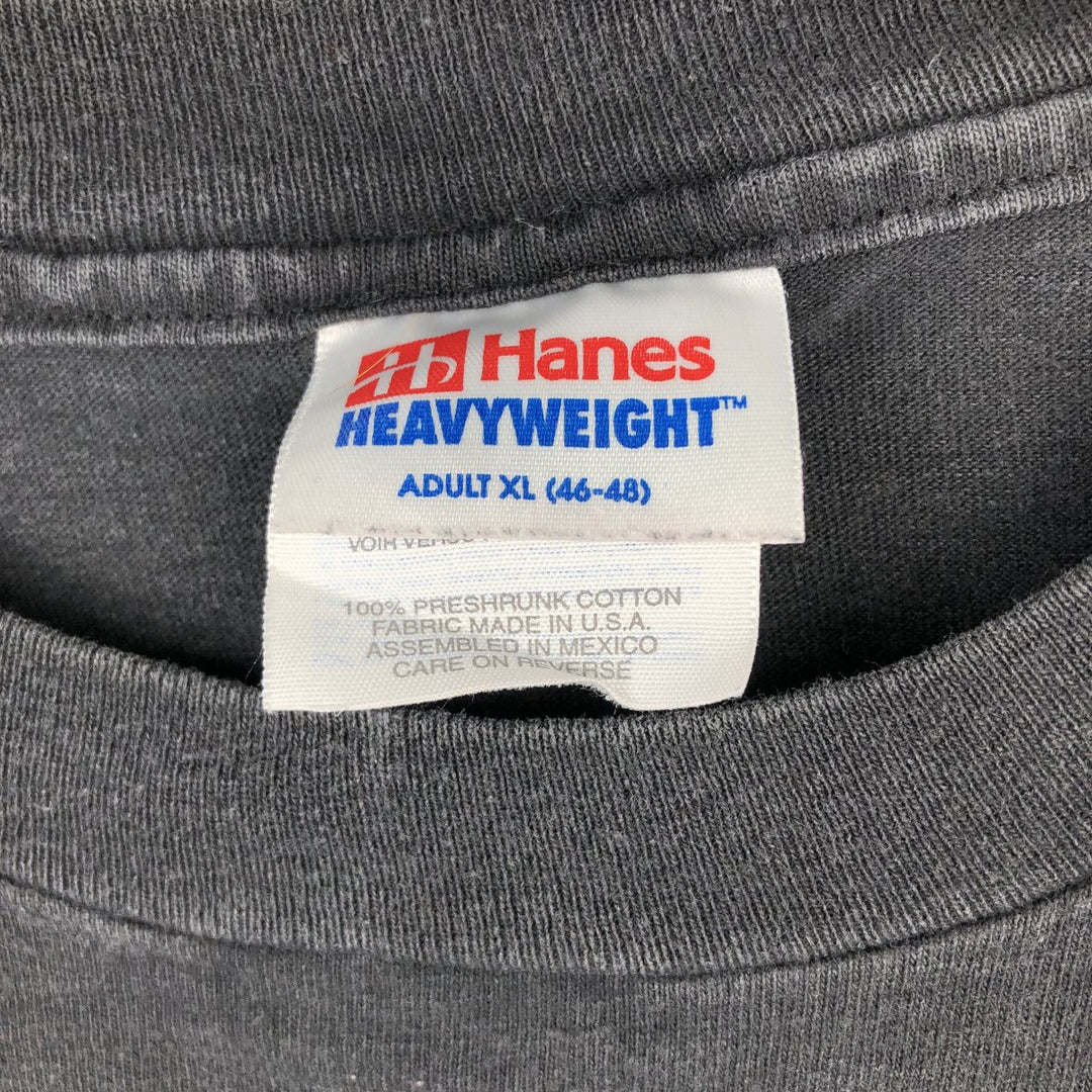 90s-00'S Hanes Heavyweight Camel Advertising T-shirt, Men's Size XL (approx.) cotton black type Vintage Second Hand