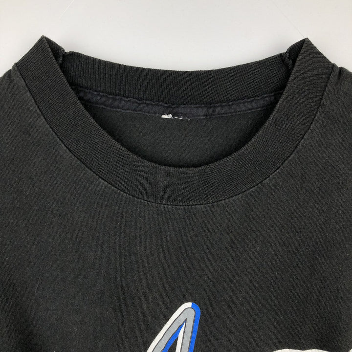 ~90'S Labatt's Blue Advertising T-Shirt, Men's Size M (Equivalent), Vintage unclear black type Vintage Second Hand