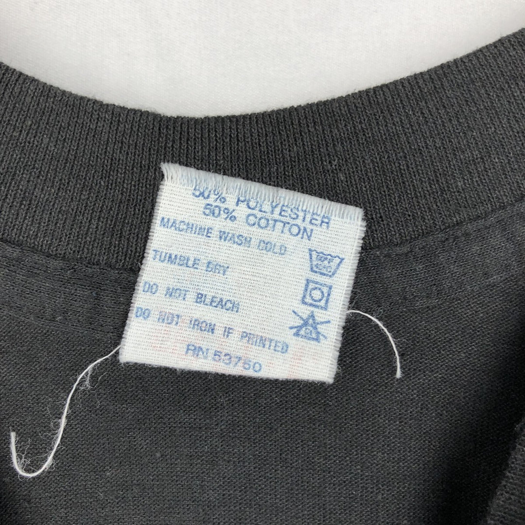 Vintage 80s-90'S SELEC-T BOSE RoomMate advertising T-shirt, Made in USA, Men's size L equivalent. polyester black type Vintage Second Hand