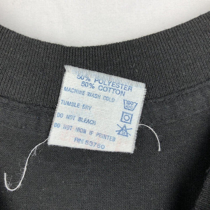 Vintage 80s-90'S SELEC-T BOSE RoomMate advertising T-shirt, Made in USA, Men's size L equivalent. polyester black type Vintage Second Hand