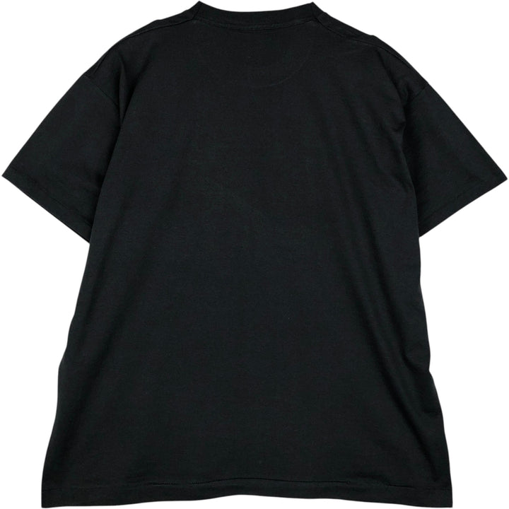 90'S Fruit of the Loom BEST Kurt Manufacturing Advertising T-Shirt, Made in USA, Men's XXL equivalent, Vintage cotton black type Vintage Second Hand