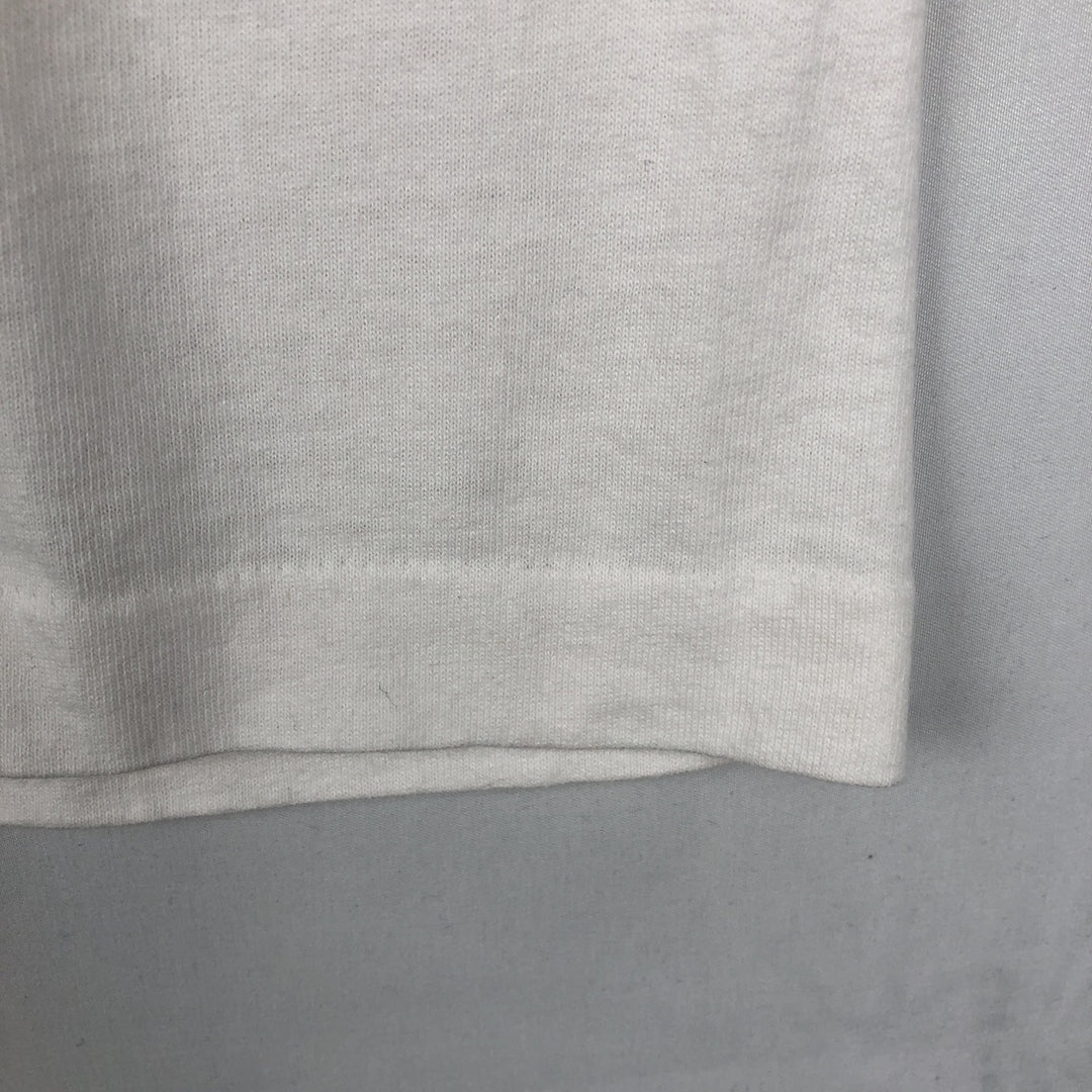90'S Fruit of the Loom LifeStyles Advertising T-Shirt, Made in USA, Men's XL equivalent, Vintage cotton white type Vintage Second Hand