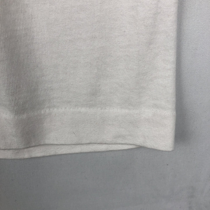 90'S Fruit of the Loom LifeStyles Advertising T-Shirt, Made in USA, Men's XL equivalent, Vintage cotton white type Vintage Second Hand